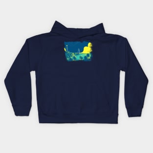 Nautical view landscape Kids Hoodie